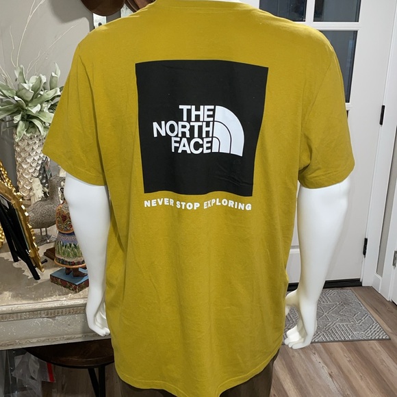 The North Face Men's Yellow T-Shirt - Picture 4 of 8